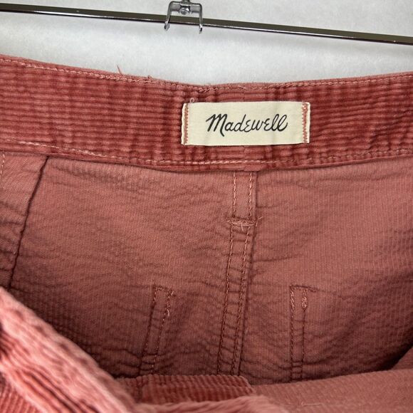 Madewell Womens Corduroy Rose Wide Leg Academia Indie Art Preppy Heritage Sz 27 - Picture 3 of 11